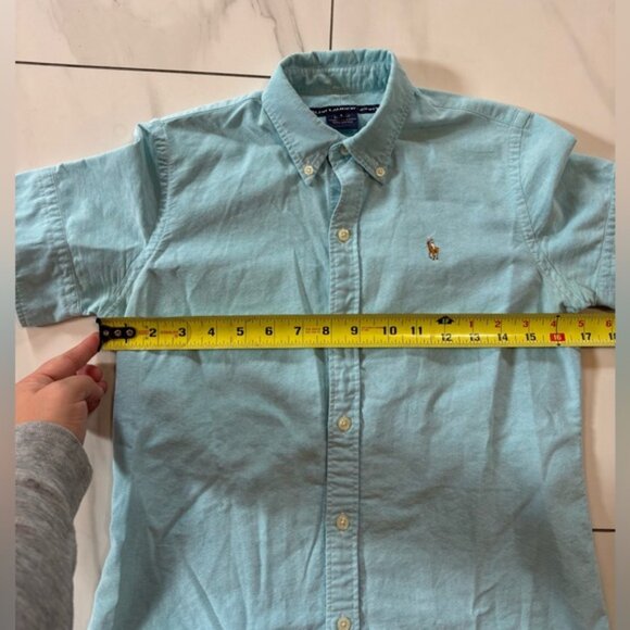 Polo by Ralph Lauren Women's Button Down Oxford Shirt size small - short sleeve - Picture 6 of 8